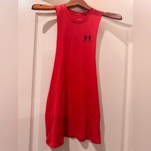 Under Armour Scarlet Sleeveless Top